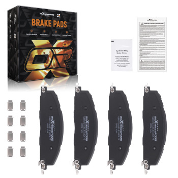 Rear Disc Brake Pads Set compatible for Dodge Ram 2500/3500 2009-2010 compatible for Ram 1500 2012 P1400
