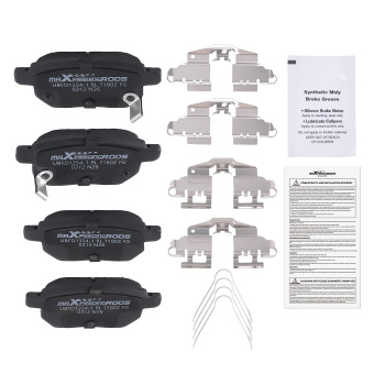 Rear Ceramic Brake Pads Set compatible for Lexus CT200h 2011-17 compatible for Toyota Corolla iM 2017-2018