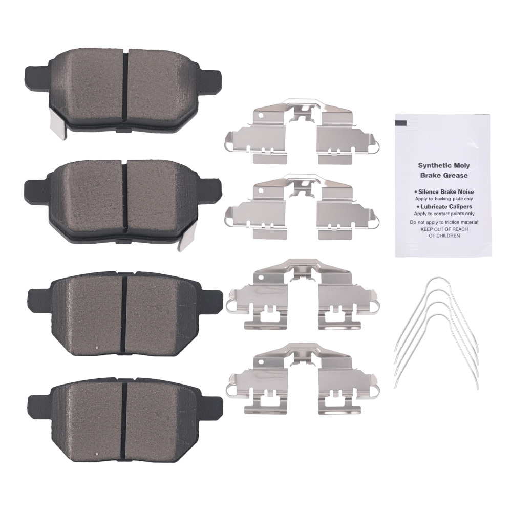 Rear Ceramic Brake Pads Set compatible for Lexus CT200h 2011-17 compatible for Toyota Corolla iM 2017-2018