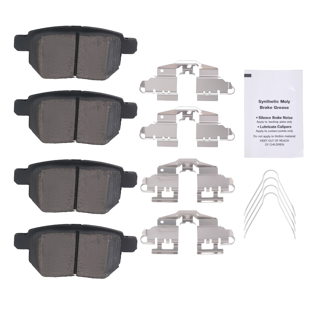 Rear Ceramic Brake Pads Set compatible for Lexus CT200h 2011-17 compatible for Toyota Corolla iM 2017-2018