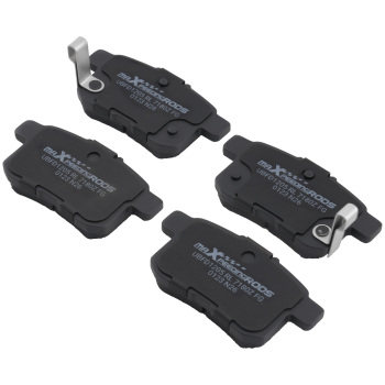 4pcs Rear Ceramic Brake Pads Set compatible for Acura TSX 2009-2014/Compatible for Honda Accord 2008-2017
