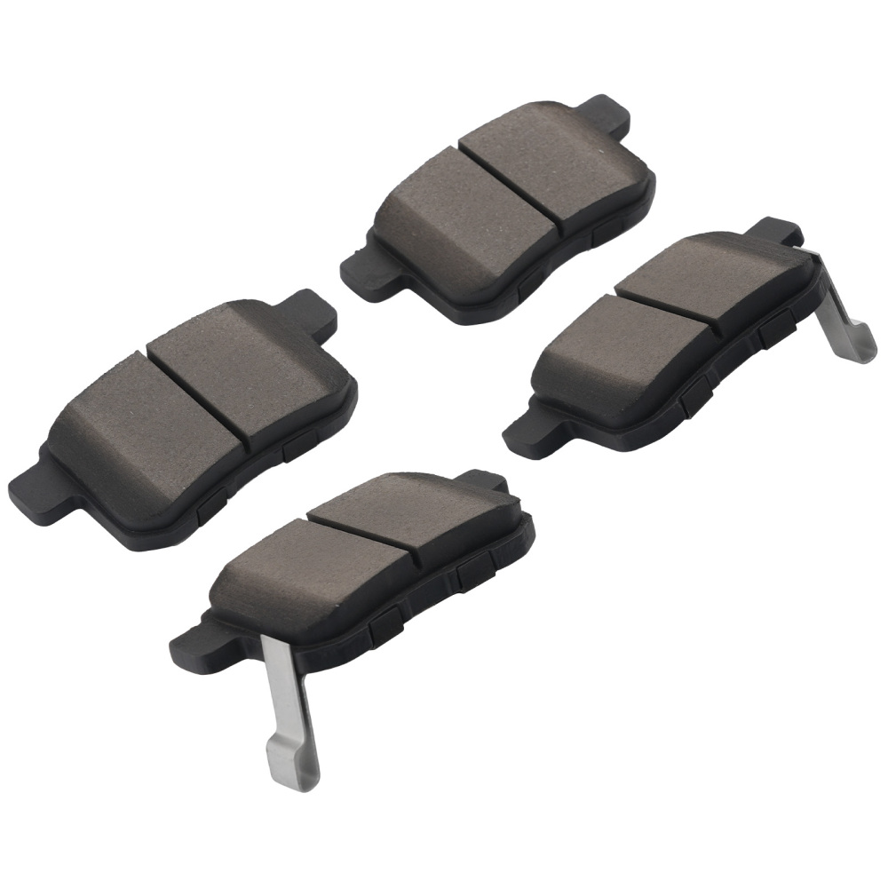 4pcs Rear Ceramic Brake Pads Set compatible for Acura TSX 2009-2014/Compatible for Honda Accord 2008-2017