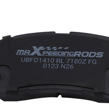4pcs Front Ceramic Brake Pads Set compatible for Ford Fiesta 2011-19/Compatible for Mazda 2 2011-14 D1454