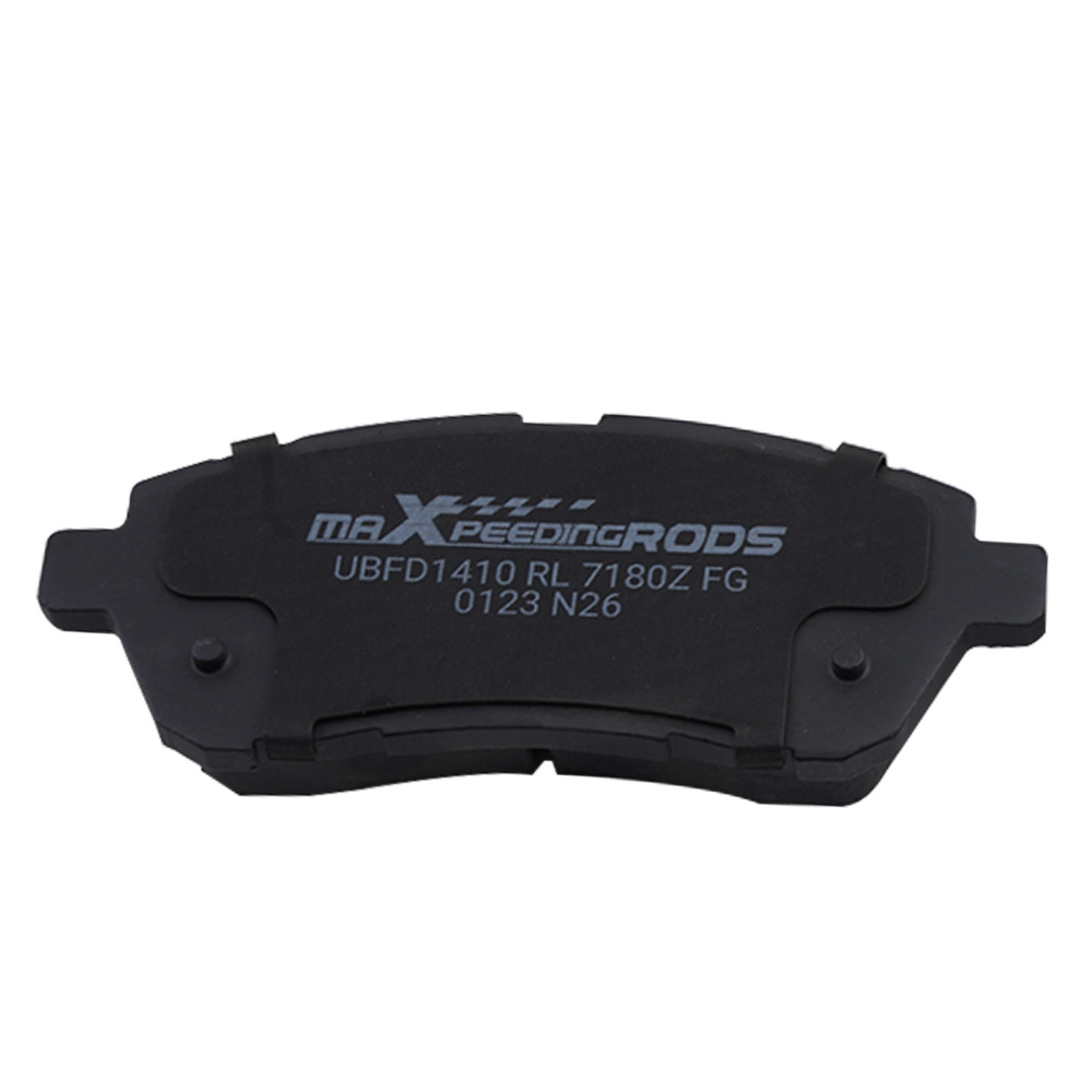 4pcs Front Ceramic Brake Pads Set compatible for Ford Fiesta 2011-19/Compatible for Mazda 2 2011-14 D1454