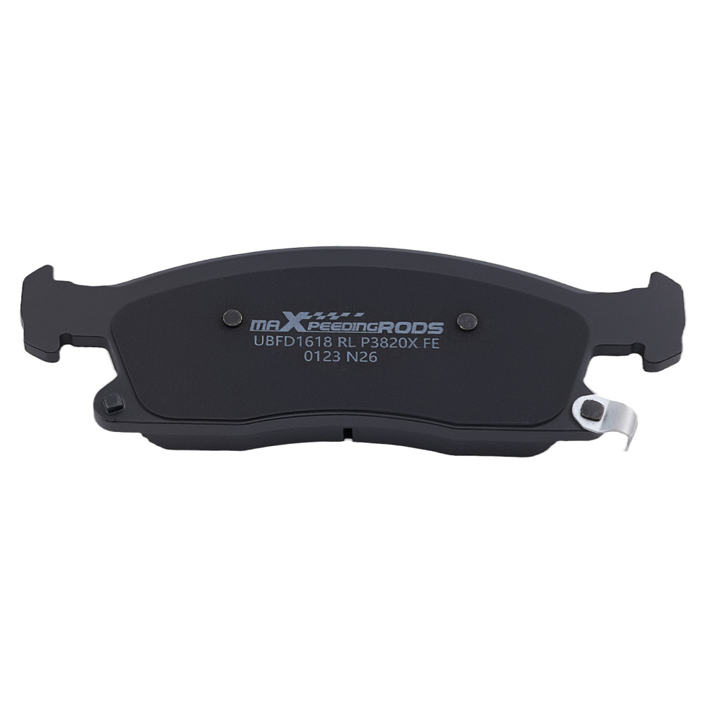 4pcs Front Brake Pads Set compatible for Jeep Grand Cherokee 2011 2012-2016 w/Pad Shims