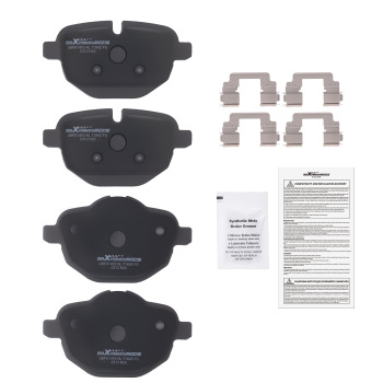 Rear Ceramic Brake Pads Kit compatible for BMW 528i xDrive 2012-2016 /535d xDrive 2014-2016