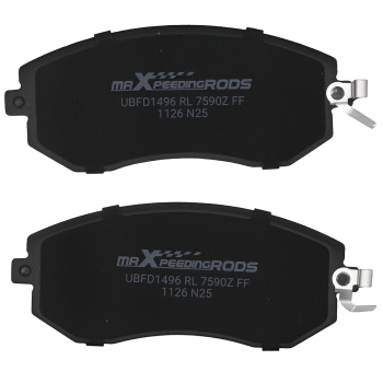 Front Ceramic Brake Pads compatible for Scion FR‑S/Compatible for Toyota GR86/Compatible for Subaru Forester Impreza