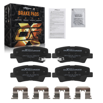 Rear Ceramic Brake Pads Set compatible for Dodge Attitude/Compatible for Hyundai Accent Elantra Sonata