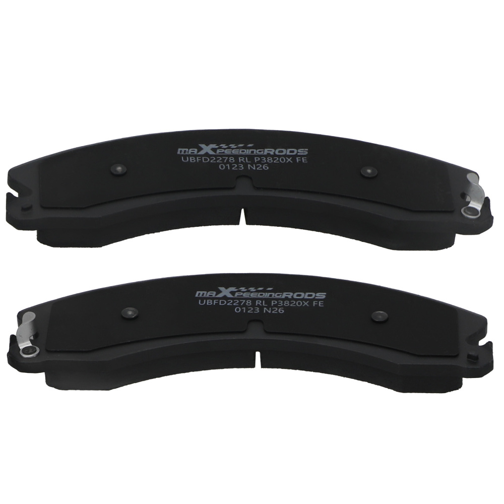 4pcs Front Brake Pads Set compatible for Chevrolet Silverado 2500 3500 HD 2012-2019 D1565