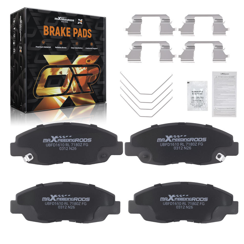 Front Ceramic Brake Pads Set compatible for Honda Civic 2012 2013 2014 2015 P1578 D1578