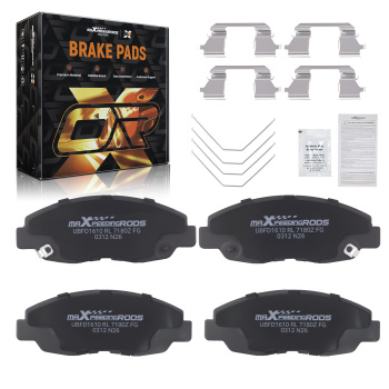 Front Ceramic Brake Pads Set compatible for Honda Civic 2012 2013 2014 2015 P1578 D1578