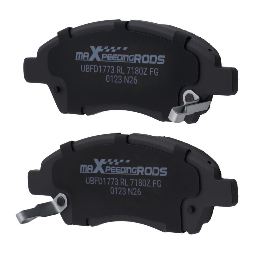 Front Ceramic Brake Pads Set compatible for Nissan Micra 2015-2017 Versa 2012-2019 D1592