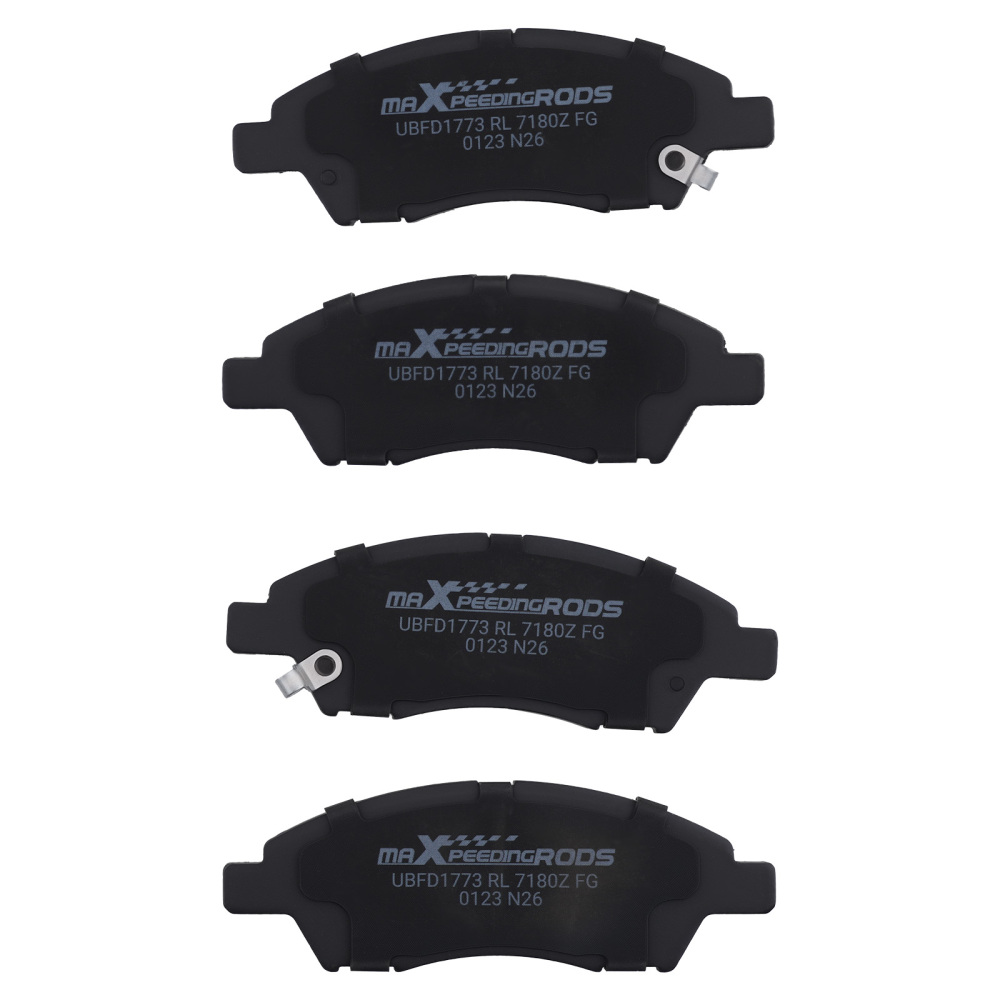 Front Ceramic Brake Pads Set compatible for Nissan Micra 2015-2017 Versa 2012-2019 D1592