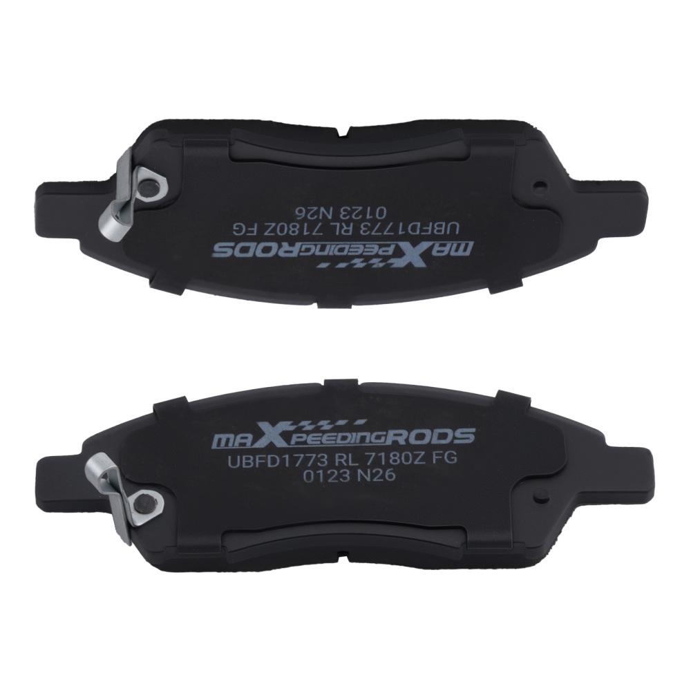 Front Ceramic Brake Pads Set compatible for Nissan Micra 2015-2017 Versa 2012-2019 D1592