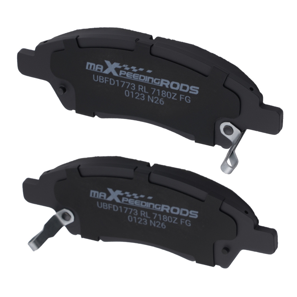 Front Ceramic Brake Pads Set compatible for Nissan Micra 2015-2017 Versa 2012-2019 D1592