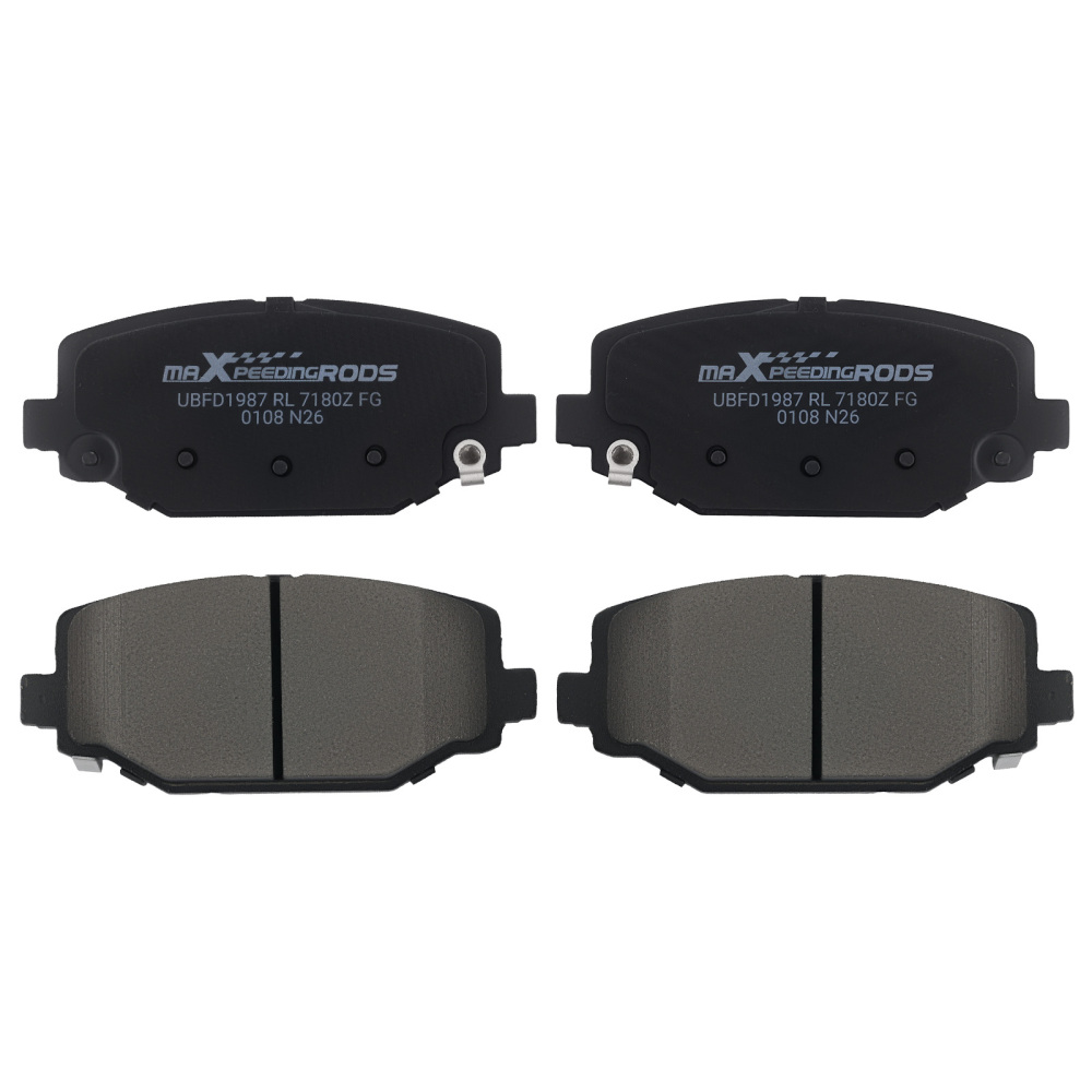 Rear Ceramic Brake Pads Set compatible for Chrysler TownCountry 2012-16 compatible for Ram C/V 2012-15