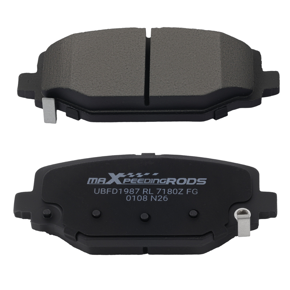 Rear Ceramic Brake Pads Set compatible for Chrysler TownCountry 2012-16 compatible for Ram C/V 2012-15