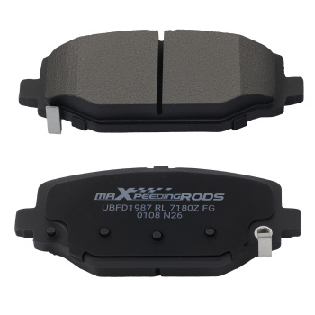 Rear Ceramic Brake Pads Set compatible for Chrysler TownCountry 2012-16 compatible for Ram C/V 2012-15