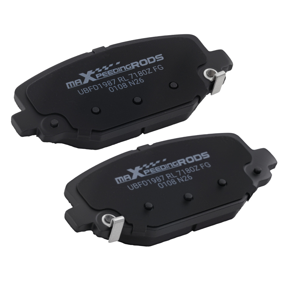 Rear Ceramic Brake Pads Set compatible for Chrysler TownCountry 2012-16 compatible for Ram C/V 2012-15