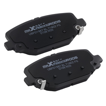 Rear Ceramic Brake Pads Set compatible for Chrysler TownCountry 2012-16 compatible for Ram C/V 2012-15