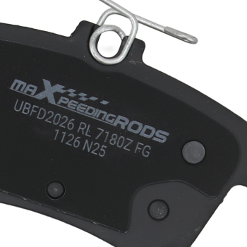 Rear Ceramic Brake Pads Set compatible for Ford Edge 2015-24/Escape 2017-19/Fusion 2013-20