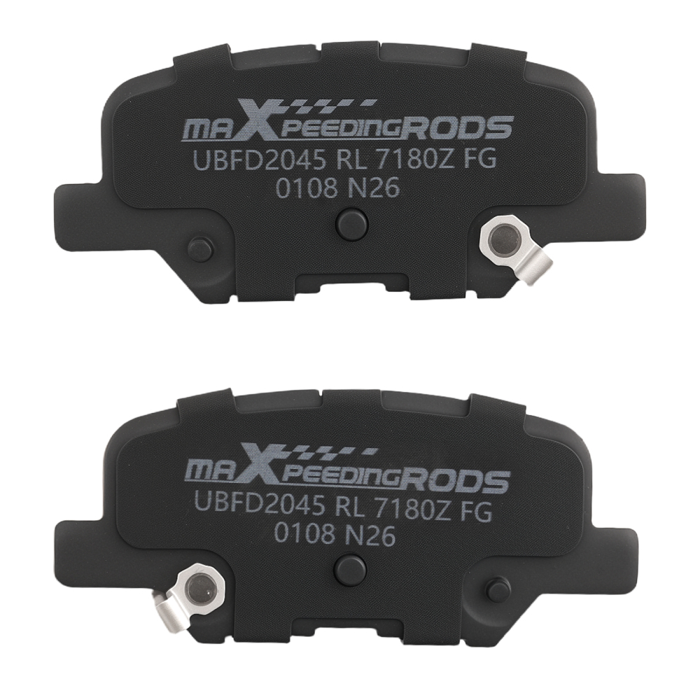 Rear Ceramic Brake Pads Set compatible for Mazda 3 2014-2018/Compatible for Mazda 6 2014-2015 P1679 D1679