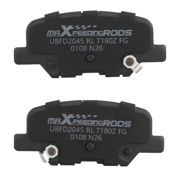 Rear Ceramic Brake Pads Set compatible for Mazda 3 2014-2018/Compatible for Mazda 6 2014-2015 P1679 D1679