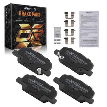 Rear Ceramic Brake Pads Set compatible for Mazda 3 2014-2018/Compatible for Mazda 6 2014-2015 P1679 D1679