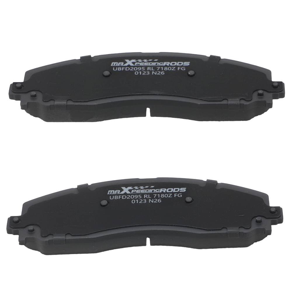 Rear Ceramic Brake Pads Set compatible for Ford F-450 Super Duty 2013-2016 F-250 F-350
