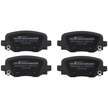 Rear Ceramic Brake Pads Set compatible for Chrysler 200 2015-2017 compatible for Jeep Cherokee 2014-2023