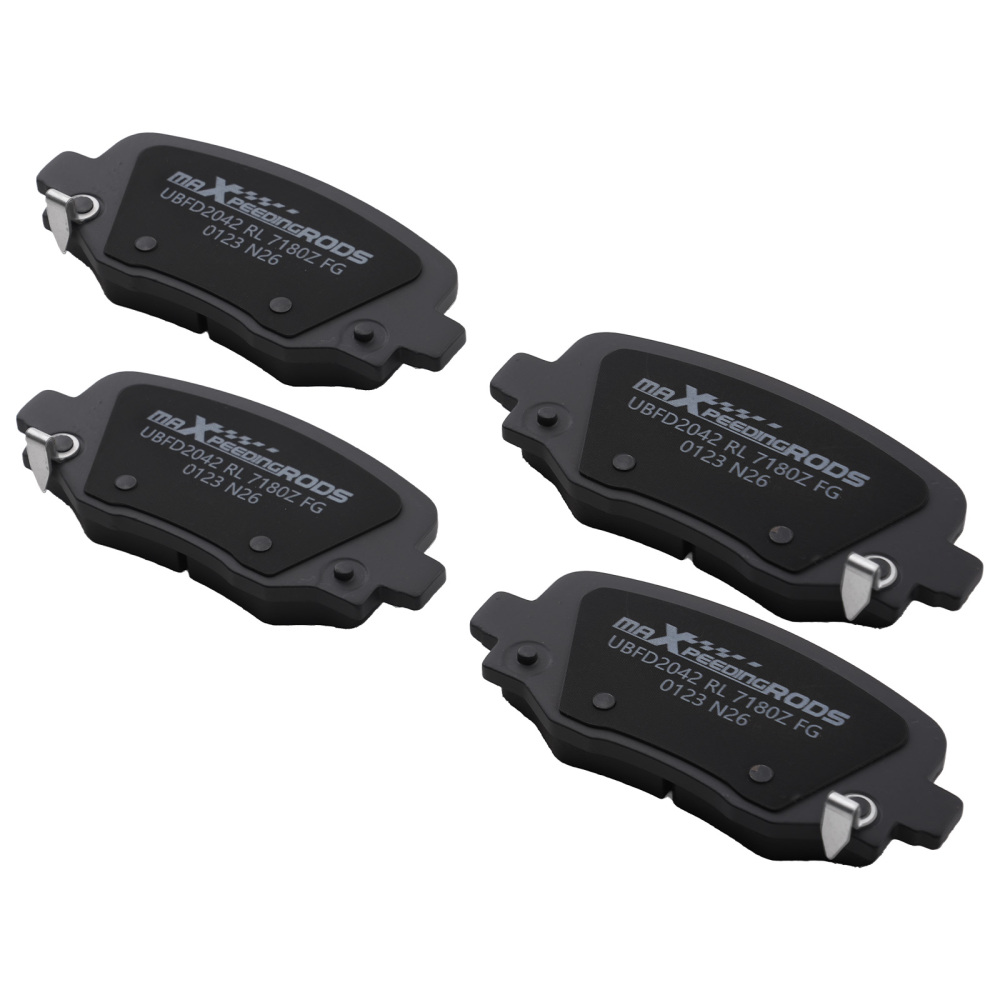 Rear Ceramic Brake Pads Set compatible for Chrysler 200 2015-2017 compatible for Jeep Cherokee 2014-2023