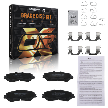 Front Ceramic Brake Pads Set compatible for Nissan Qashqai 2017-2019/Rogue 2014-2020 D1737