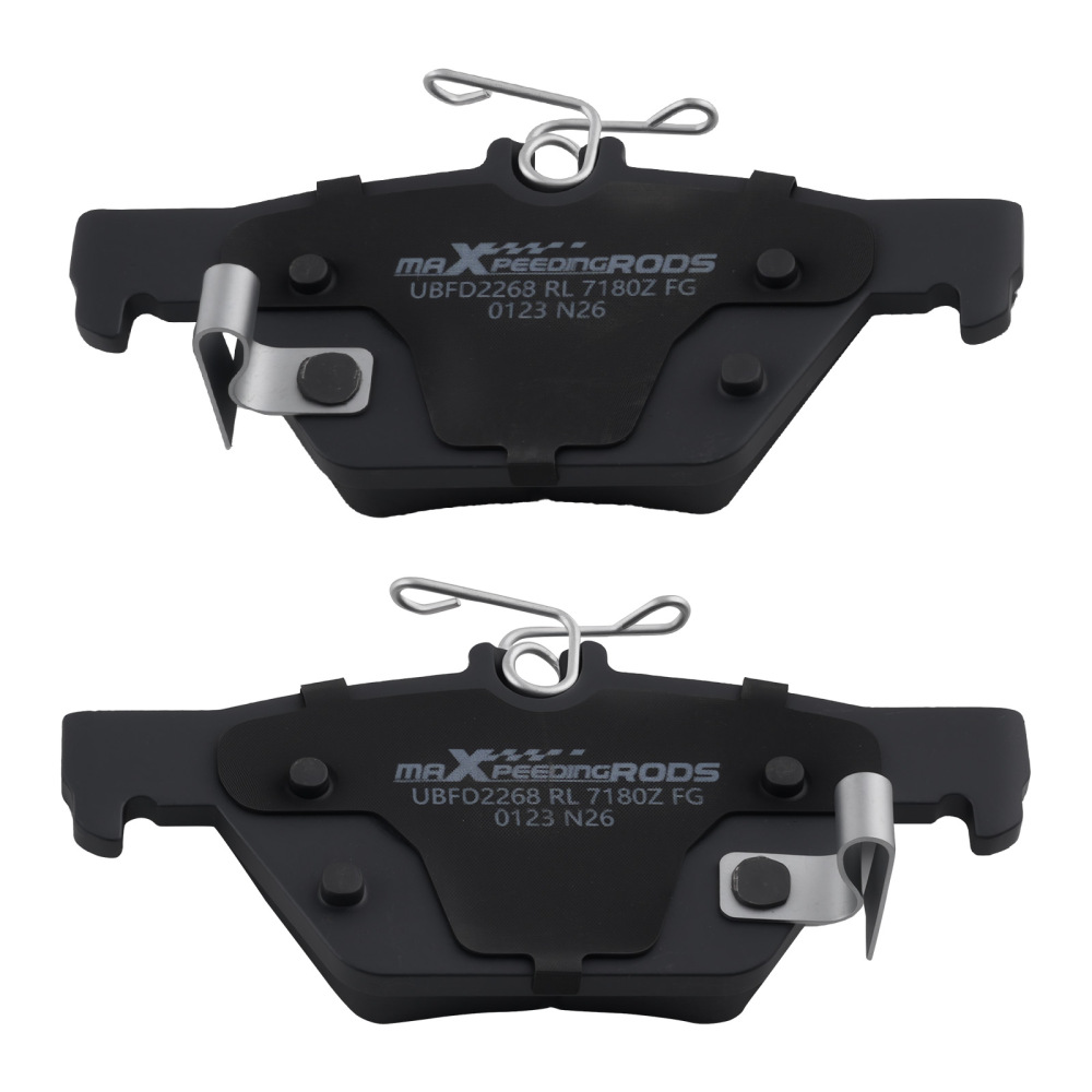 4pcs Rear Ceramic Brake Pads Set compatible for Subaru Ascent 2019-2024/Crosstrek 2019-2025