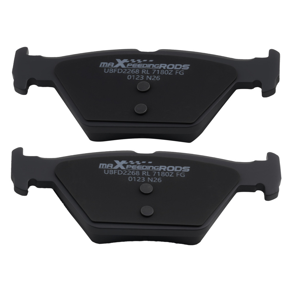 4pcs Rear Ceramic Brake Pads Set compatible for Subaru Ascent 2019-2024/Crosstrek 2019-2025