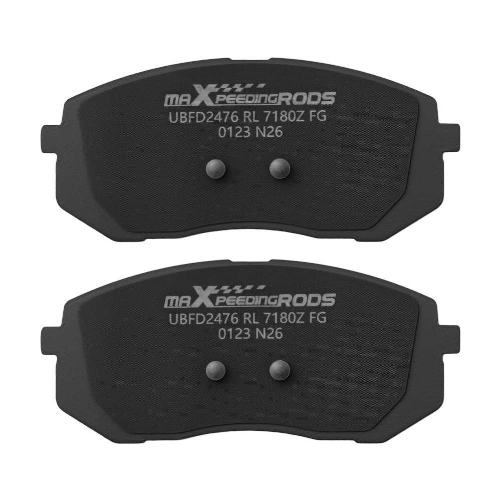 Front Ceramic Brake Pads Set compatible for Hyundai Kona Electric 2021-2024/Sonata 2015-19