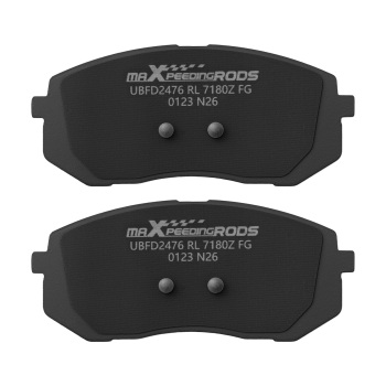 Front Ceramic Brake Pads Set compatible for Hyundai Kona Electric 2021-2024/Sonata 2015-19