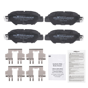 4pcs Rear Ceramic Brake Pads Kit compatible for Mazda CX-5 2016 2017 2018-2025 P1846 D1846