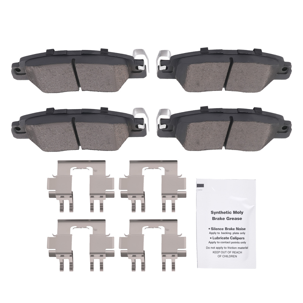 4pcs Rear Ceramic Brake Pads Kit compatible for Mazda CX-5 2016 2017 2018-2025 P1846 D1846
