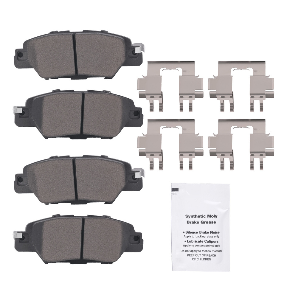 4pcs Rear Ceramic Brake Pads Kit compatible for Mazda CX-5 2016 2017 2018-2025 P1846 D1846