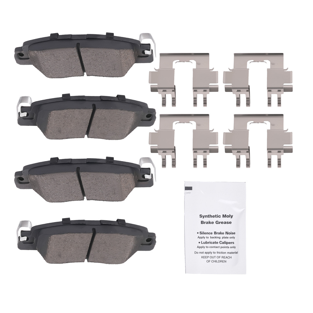 4pcs Rear Ceramic Brake Pads Kit compatible for Mazda CX-5 2016 2017 2018-2025 P1846 D1846