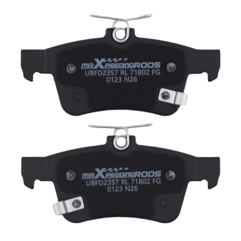 Rear Ceramic Brake Pads Set compatible for Acura RDX 2019-2025 compatible for Honda Civic 2016-2025 P1878