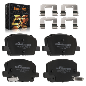 Front Ceramic Brake Pads Set compatible for Buick Encore/Chevrolet Trax 2018-2022 D2019