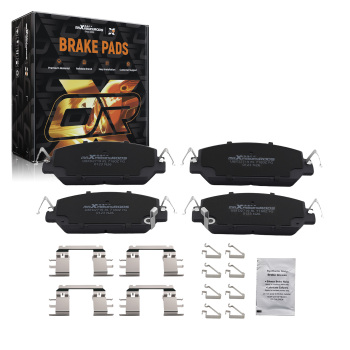Front Ceramic Brake Pads Set compatible for Honda CR-V 2017-2025/HR-V 2023-2025 D2036 P2036