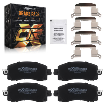 Front Ceramic Brake Pads Set compatible for Subaru Crosstrek 2018-2025 compatible for Forester 2019-2025