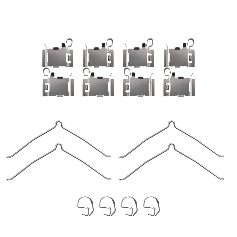 Front Ceramic Brake Pads Set compatible for Lexus ES250 ES300h ES350 2019-2025 P2076 D2076