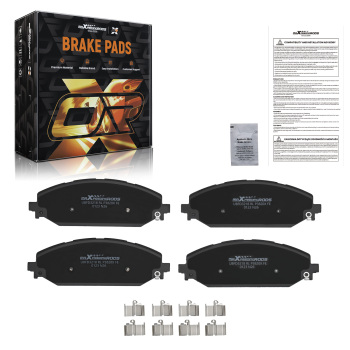 Front Brake Pads Set compatible for Jeep Grand Wagoneer 2022-2024 compatible for Ram 1500 2019-2025 D2179