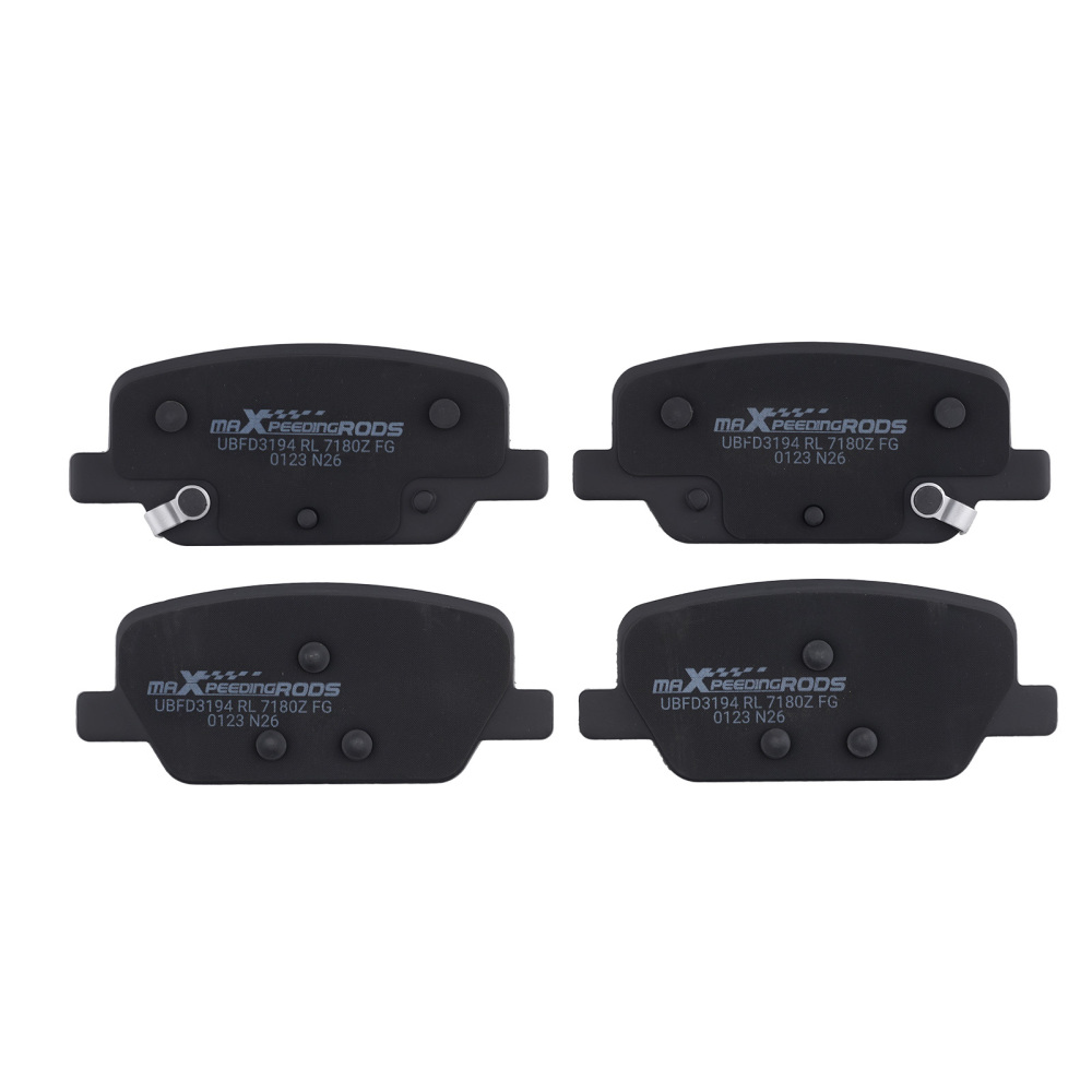 4pcs Rear Ceramic Brake Pads Set compatible for Hyundai Palisade 2020-2025/Santa Fe 2019-20