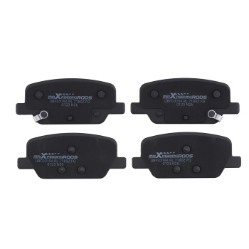 4pcs Rear Ceramic Brake Pads Set compatible for Hyundai Palisade 2020-2025/Santa Fe 2019-20