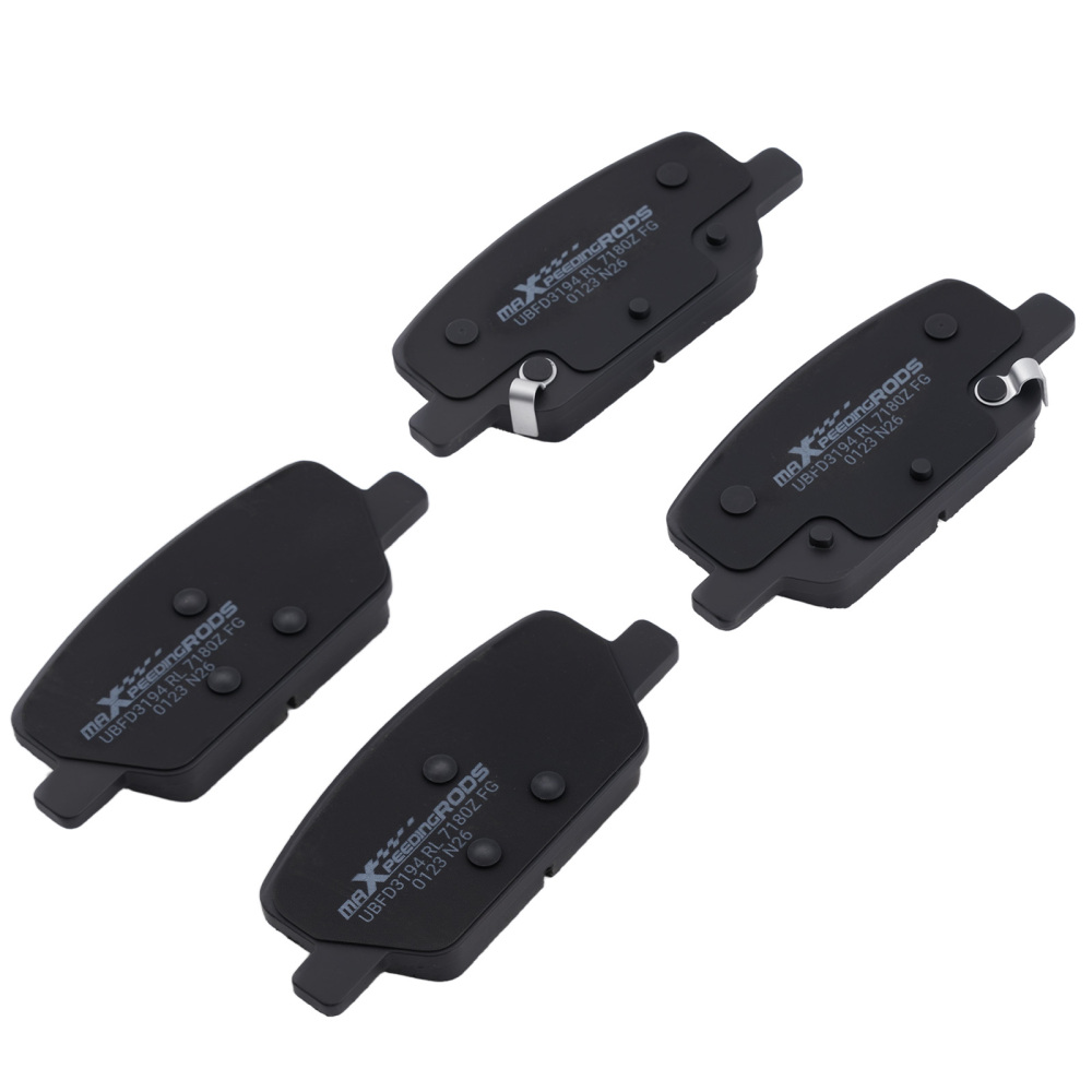 4pcs Rear Ceramic Brake Pads Set compatible for Hyundai Palisade 2020-2025/Santa Fe 2019-20