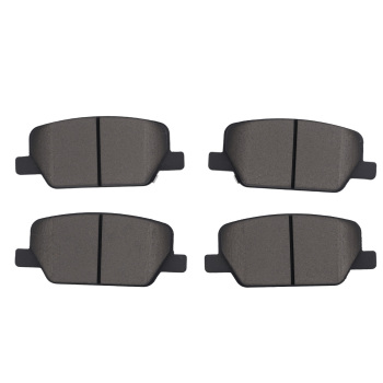 4pcs Rear Ceramic Brake Pads Set compatible for Hyundai Palisade 2020-2025/Santa Fe 2019-20